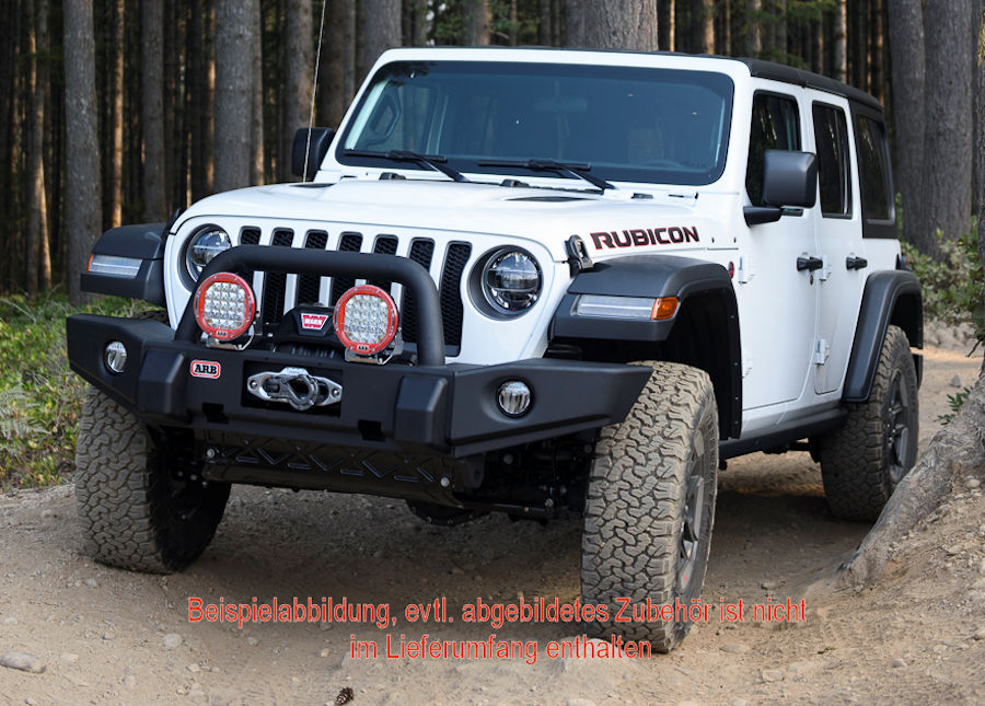ARB Classic Deluxe Seilwindenstoßstange für Jeep Wrangler JL , schwarz