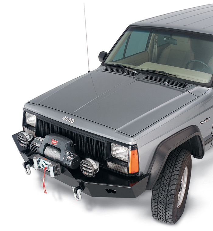 Windenstoßstange Cherokee XJ, ohne Rammschutz *TN*