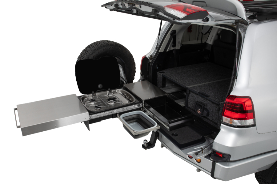 ARB Slide Kitchen 1045mm Schublade inkl. Kocher, Ablage, Schublade & Spülbecken