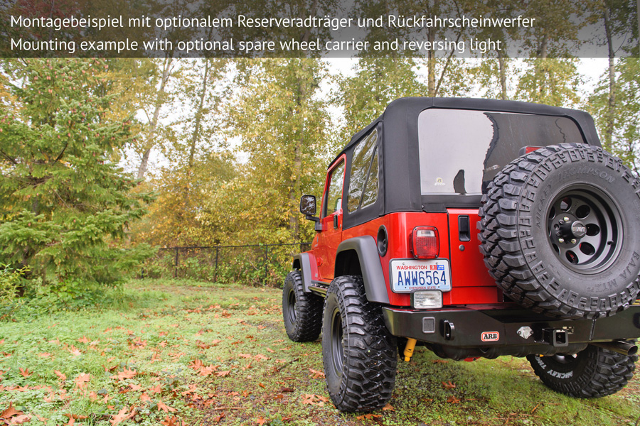 ARB Heckstoßstange Jeep Wrangler YJ / TJ 