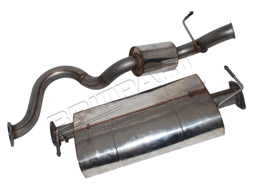 Abgasanlage Edelstahl DEFENDER 90 2.5 TD5