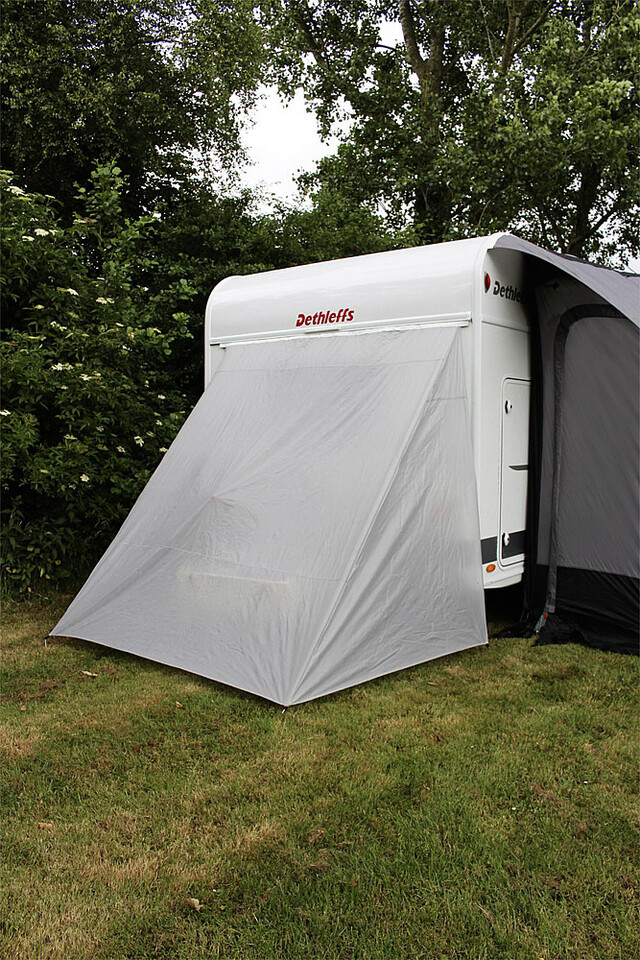 Gerätezelt EuroTrail ohne Boden Maße 150 x 190 cm Farbe grau