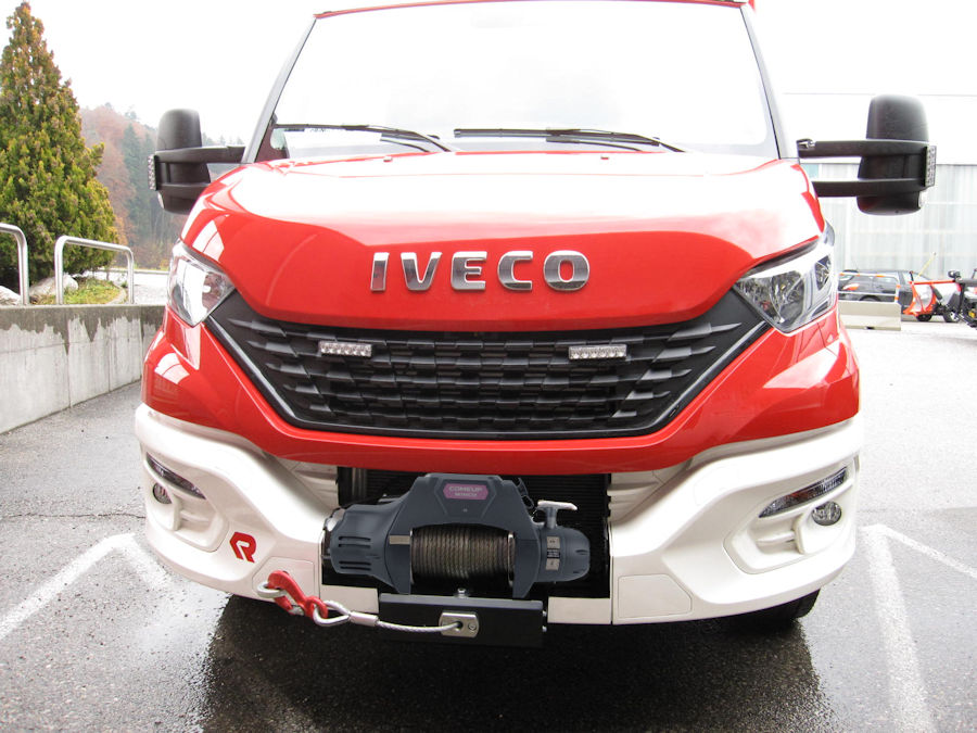 Seilwinden Set Iveco Daily 6 ab `14 4x2, inkl. Seilspulung & COMEUP SEAL GEN2