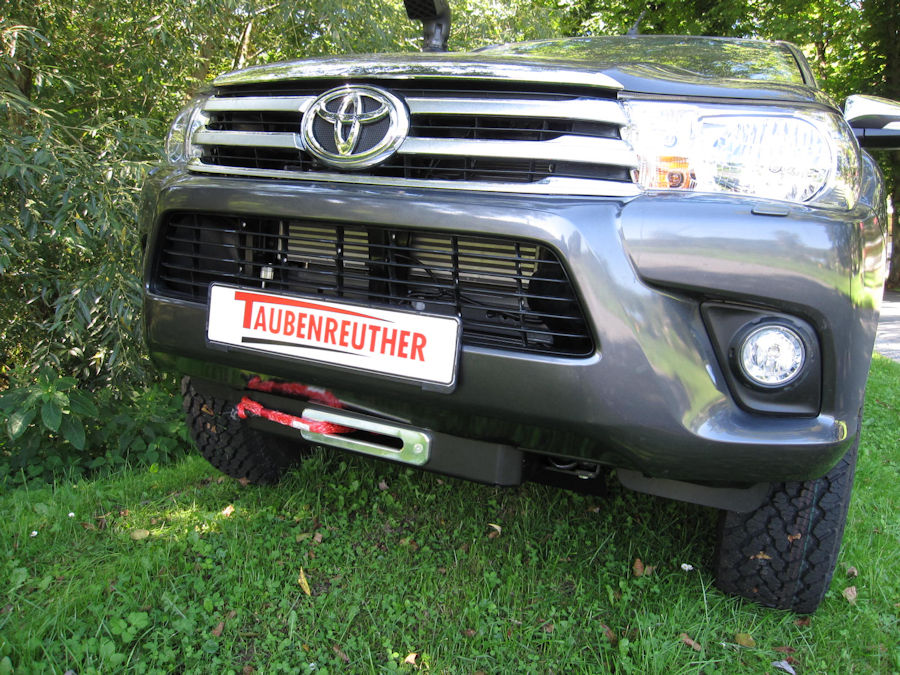 Seilwinden Set TOYOTA HILUX REVO ab 2016, inkl. VR EVO 10s