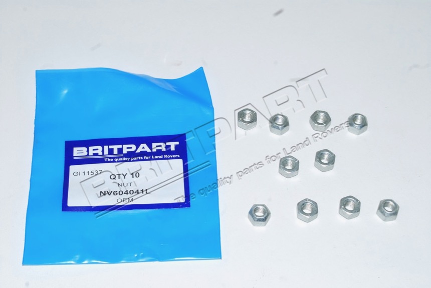 Mutter für Bolzen , Klemme Spurstange Range Rover Classic, Discovery 1 und Discovery 1