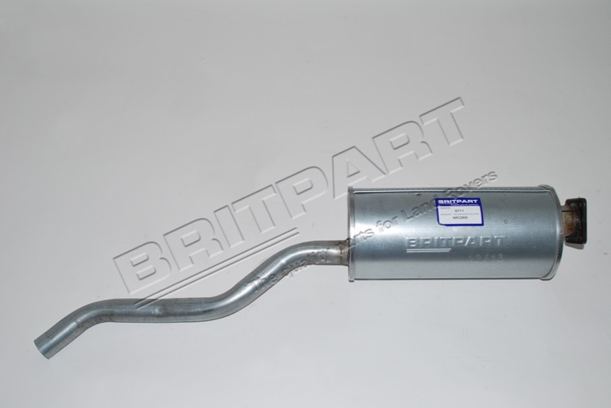 Auspuff LR 88, hinten RHD