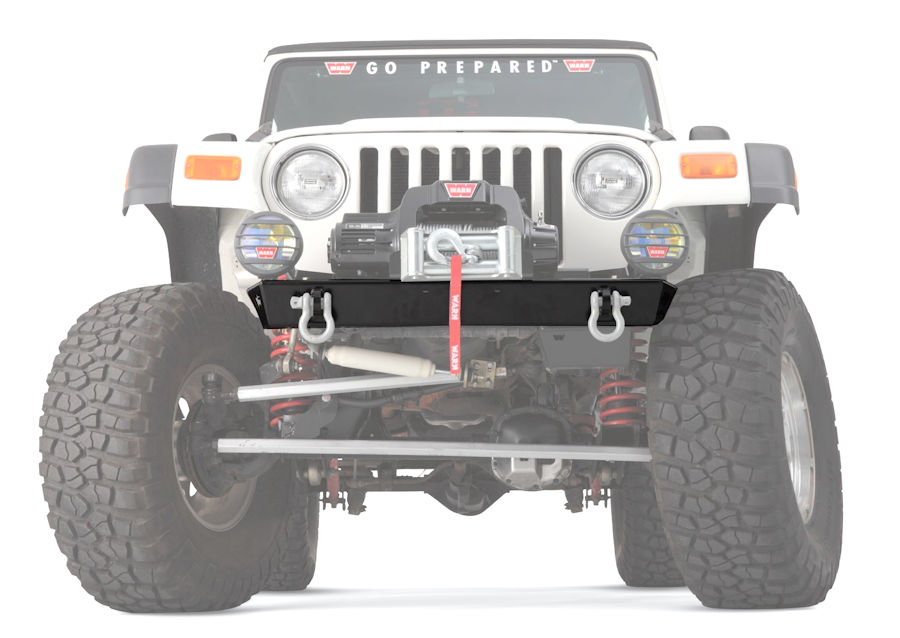 WARN Rock Crawler ''Stubby'' Frontstoß- stange Jeep Wrangler TJ `97-`06