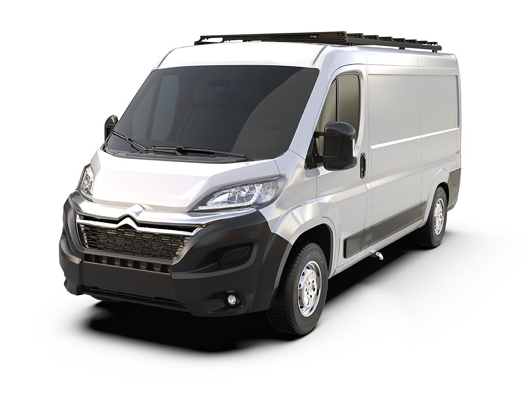 Citroen Jumper (L2H1 / 136" WB / niedriges Dach) (2014 - heute) Slimpro Dachträger Kit - von Front R