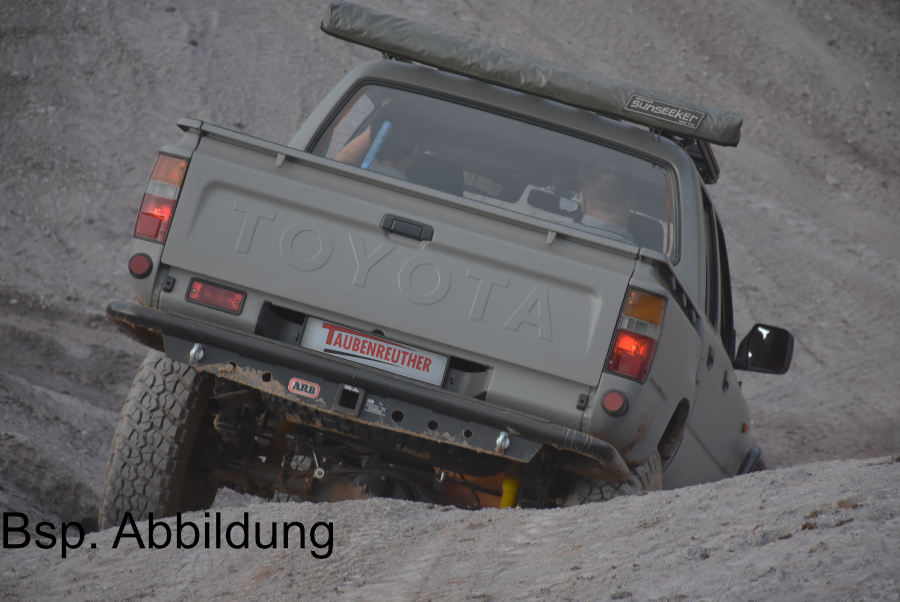 ARB Heckstoßstange Toyota Hilux DC & EC mit IFS, schwarz