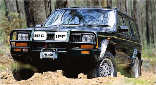 ARB-Windenstoßstange Cherokee XJ -`97, #3450010, o. TÜV, f. M6000-XD9000