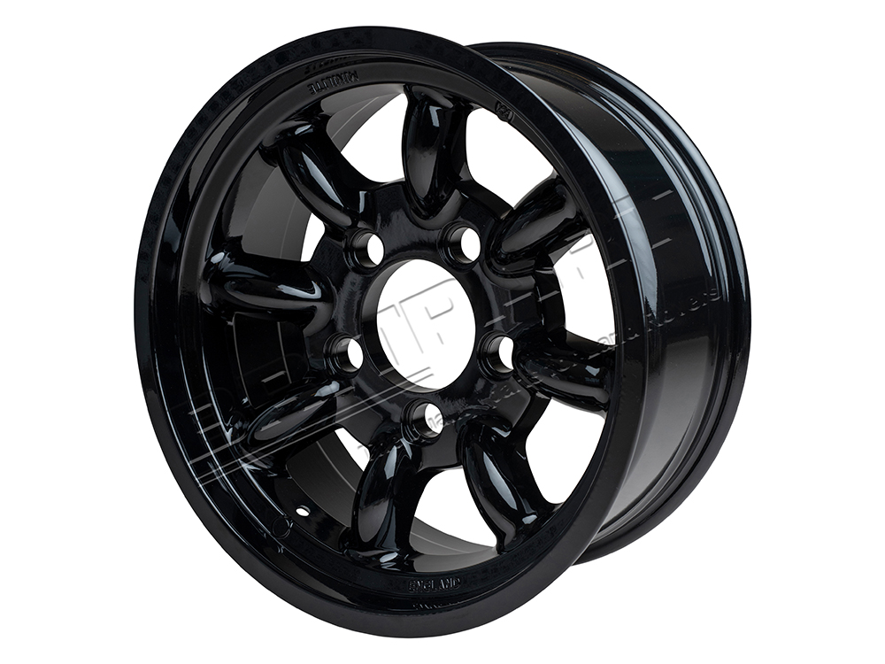 8 x 18 MINILITE-Leichtmetallfelge – Schwarz