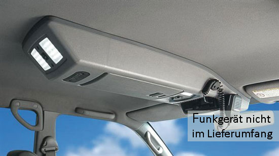 Dachkonsole Toyota Hilux `15 - `09/21 Doppelkabine u. Xtra-Cab, grau