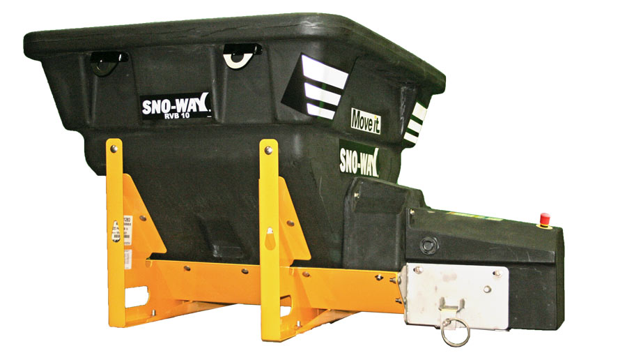 SNO WAY V-Streuer RVB10 280l, 12V elektr, inkl. Vibrator und Steuerung