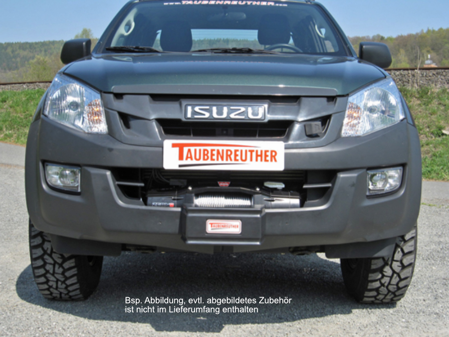 Seilwinden Set Isuzu D-Max ab `06/12-`17 inkl. WARN VR EVO 8s