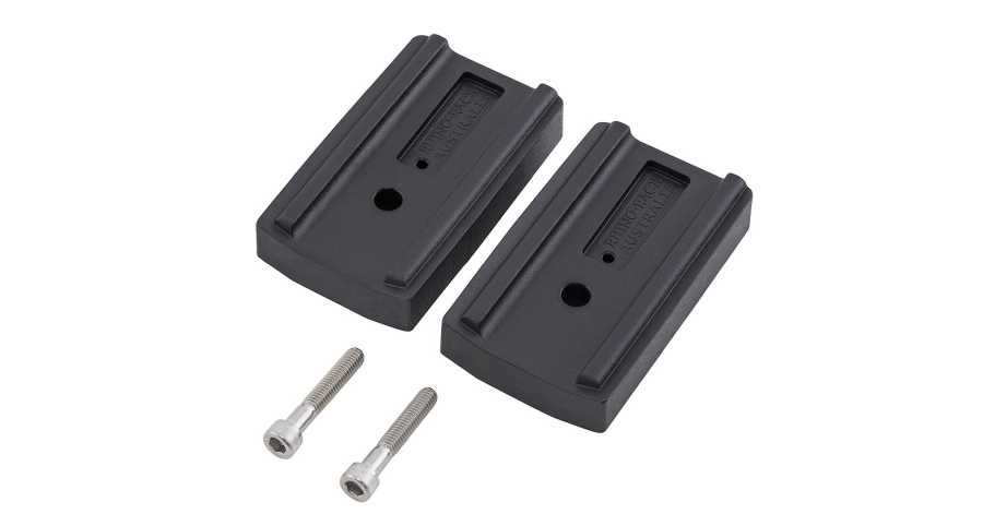 Rhino Rack Distanzstücke Vortex, Reconn auf RLT600, RCH, RCL, 15mm, (1 Paar)
