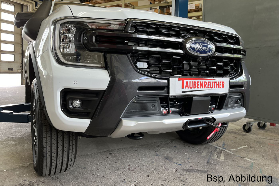 Seilwindenanbausatz Ford Ranger ab `23 & VW Amarok ab `23, inkl. WARN VR EVO 10S