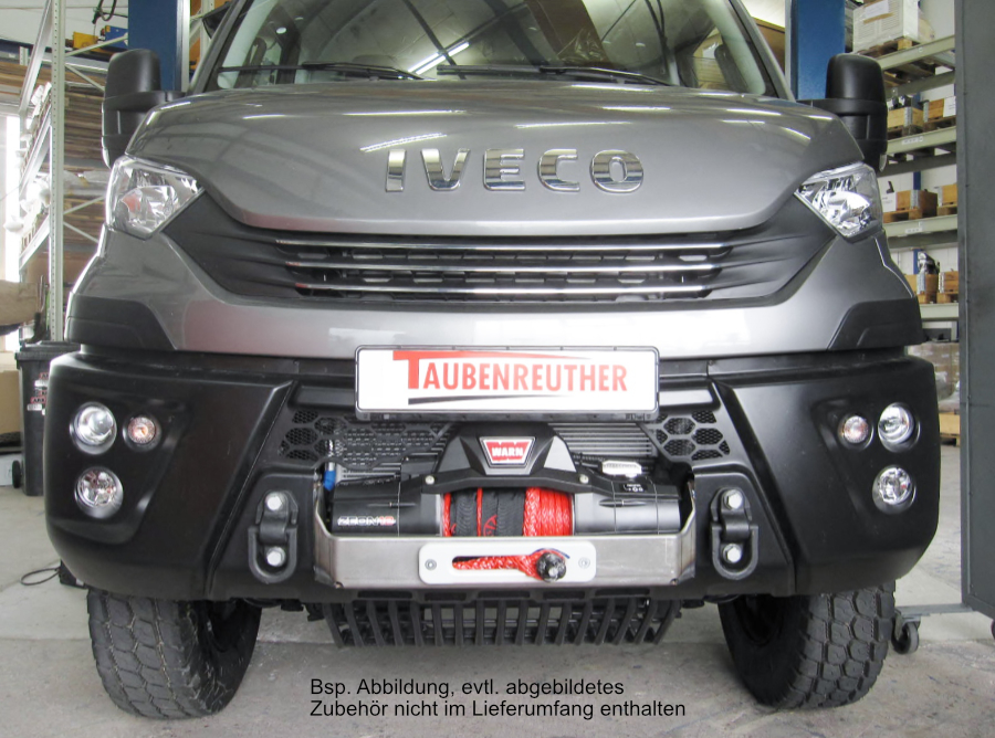 Seilwinden Set Iveco Daily 4x4 ab 2019, inkl. WARN VR EVO 12S