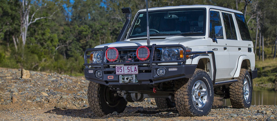 ARB-Windenstoßstange Toyota HZJ 7 ab `07 mit KV und Airbag, 47.6mm