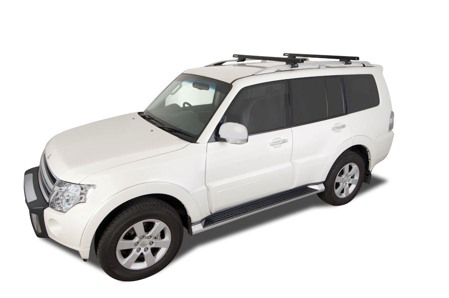 Rhino Rack HD Querträger 1375mm, (2) schwarz, inkl. Fusskit CXB