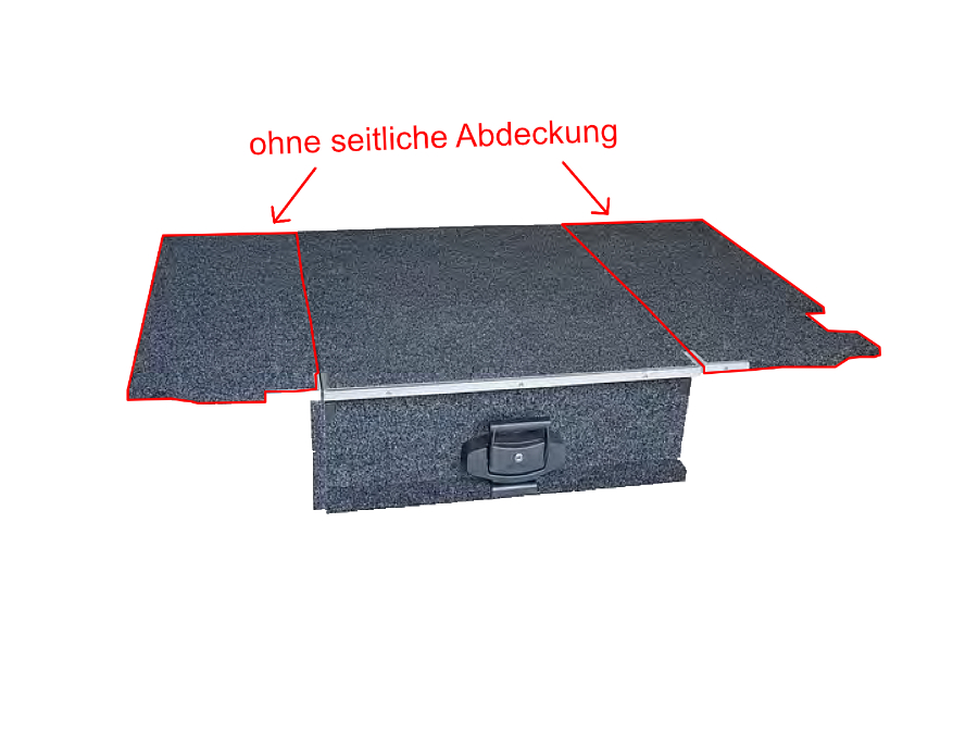 Outback Schublade für LR Defender 90,110 130, 02-16, 790x1070x280 (Außen in mm)