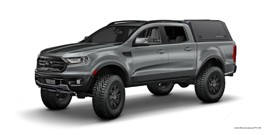 RSI EVO Adventure Ford Ranger Raptor, 19 - 11/2022, Doppelkabine, mattschwarz