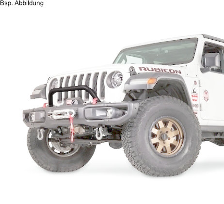 WARN Kühler Schutzrohr Jeep Wrangler JL/Gladiator JT für OE US-Stoßstange