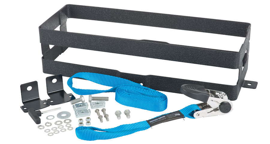 Rhino Rack Kanisterhalter, mit Zurrgurt, horizontal
