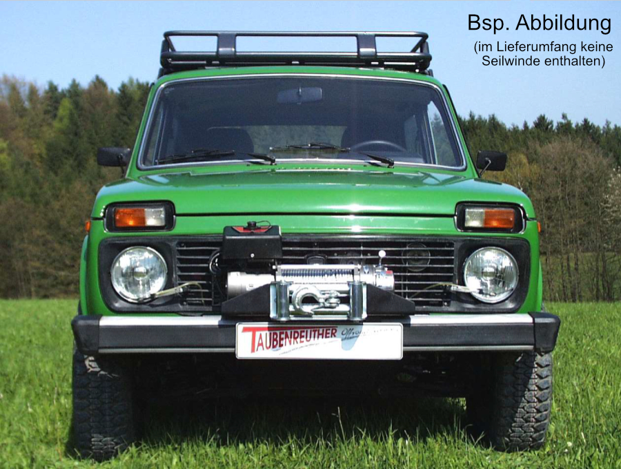 Seilwindenanbausatz Lada Niva ohne Seilwinde
