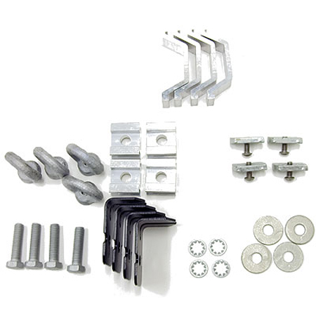 Adapter für Rhino Alu-Gepäckkorb 2 Querträger/3 Planken Heavy Duty