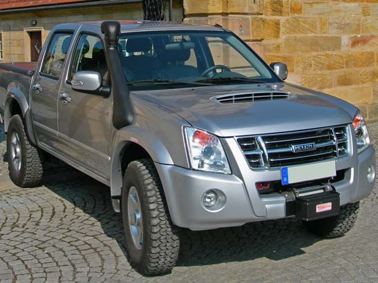 Safari-Snorkel Isuzu D-MAX ab `07 - `06/12, SS165HF