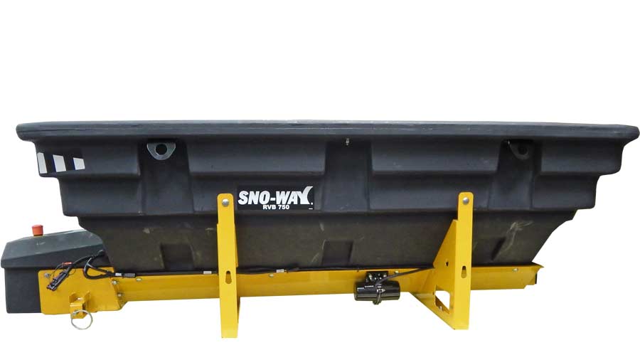 SNO-WAY V-Streuer RVB750, 570l, 12V. inkl. Vibrator und Steuerung
