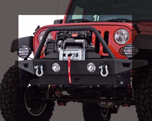 WARN Schutzbügel für Windenstoßstange Wrangler JK *TN*
