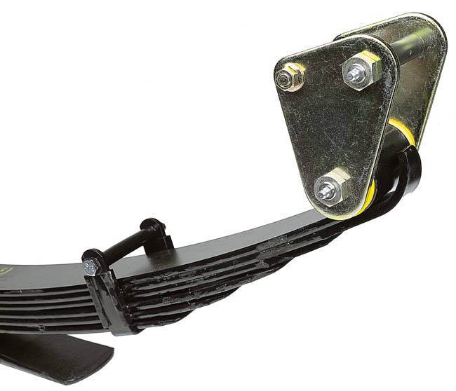 OME Federschäkel GS9, hinten, abschmier- bar, 15mm Bolzen, 1 Paar