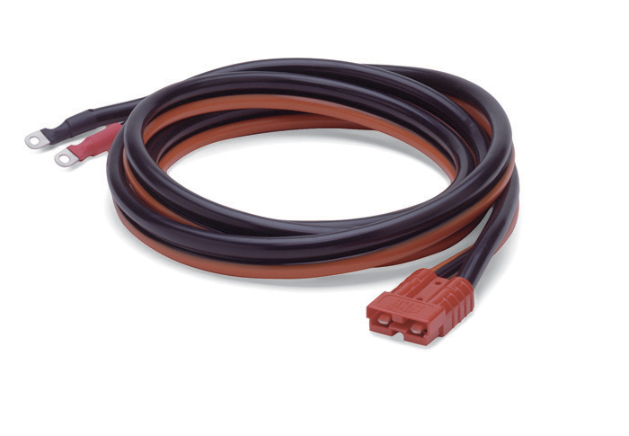 WARN Stromkabel 0,71m x 35qmm mit 1x175A Stecker, von Seilwinde zur Frontaufnahme