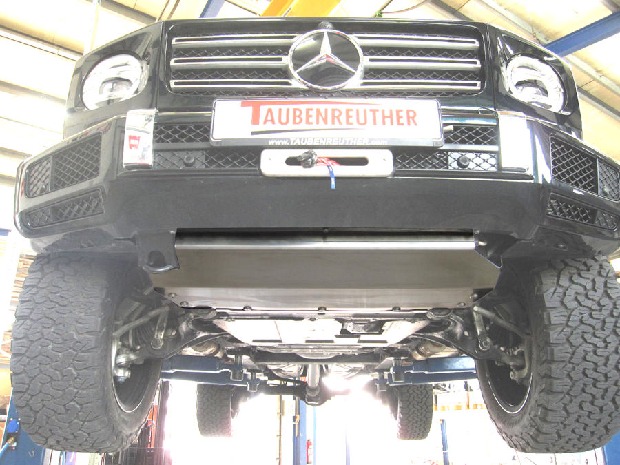 Unterfahrschutz Mercedes Benz G463A, 500 ab `18 und G350D, G400D ab `19, Motor