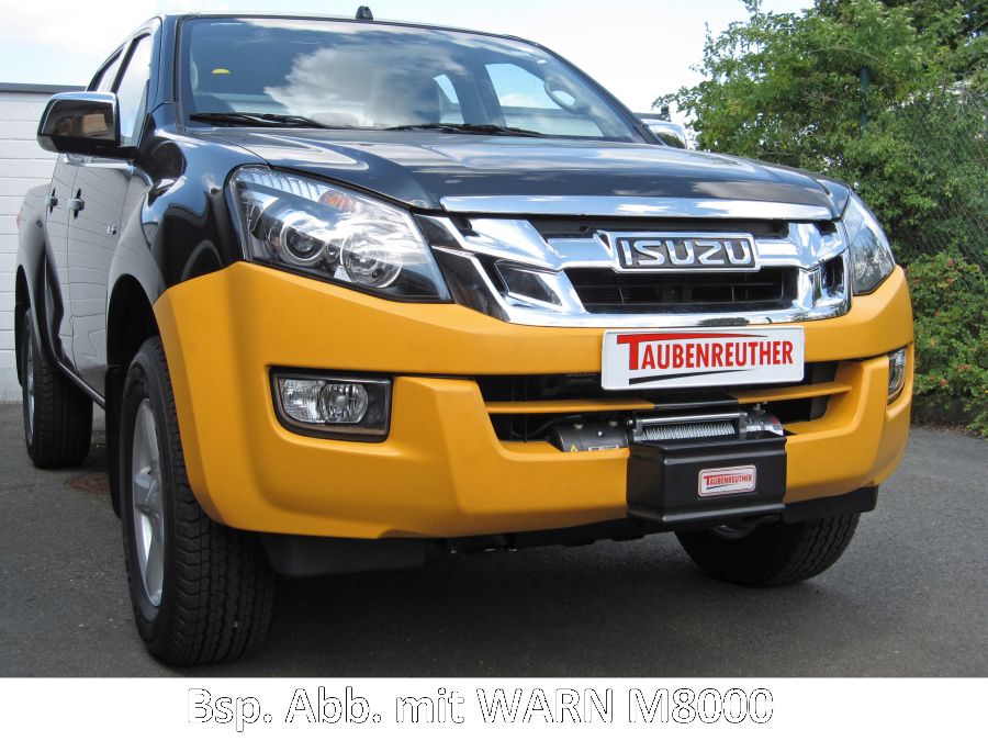 Seilwinden Set Isuzu D-Max ab `06/12-`17 inkl. WARN VR EVO 8s
