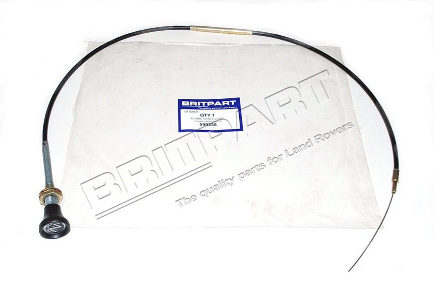 599338 Chokezug ohne Lenkradschloß Linkslenker