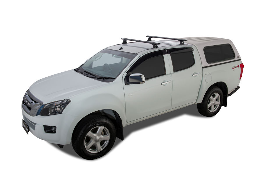 Rhino Rack Vortex Querträger 1260mm, Schienen, Isuzu DMAX `12-`12/2020, Doka