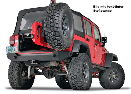 WARN Heckreserveradträger für ELITE 1-89525 Wrangler JK *TN*