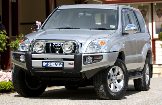 ARB-Saharabar Toyota J120, mit Verbr. ohne Bügel und Gummipuffer