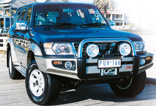 ARB-Saharabar Nissan Patrol GR Y61, 98-`04, ohne Bügel und Gummipuffer