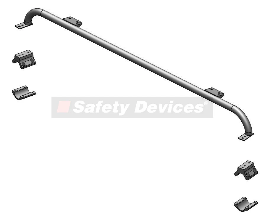 Explorer External Roll Cage Cross Rail - L240