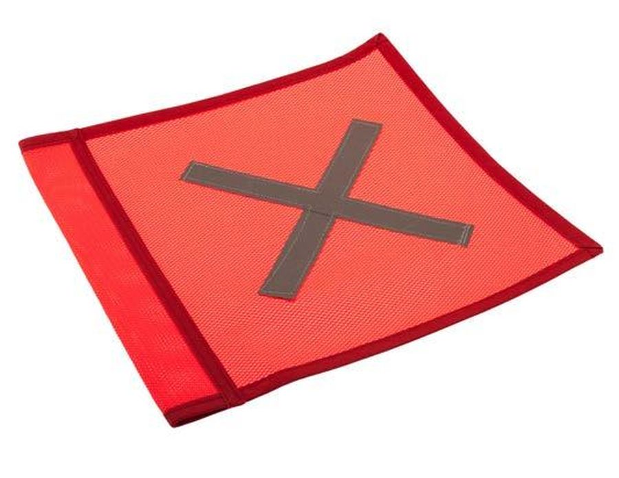 Warnflagge für Minenfahrzeuge, 2.5m, zerlegbar in Tragetasche