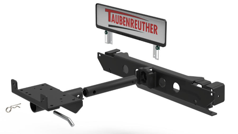 Hidden Multi-Mount Isuzu D-Max ab 12/20, inkl. Seilwindenträger