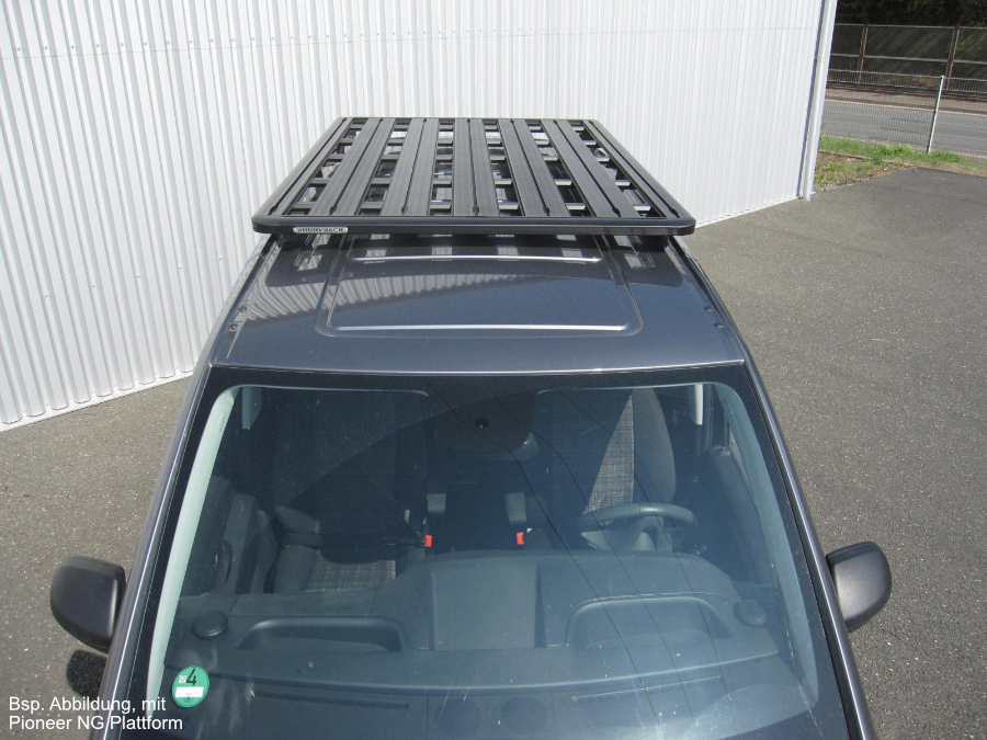 Rhino Rack Pioneer 6 Plattform 2100x1430 Mercedes Vito kurz (4895mm), mit RLT600