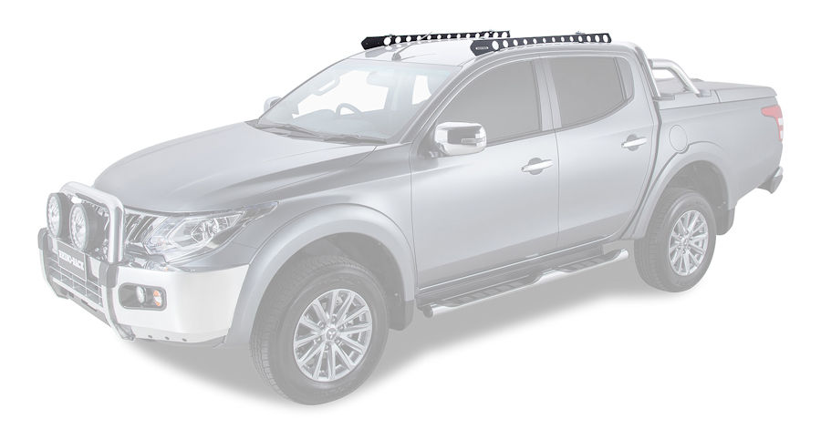 Rhino Rack ''Backbone'' Montagekit Mitsubishi L200 ab `15 Doppelkabine