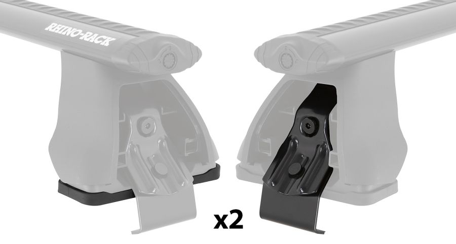 Fußkit für Rhino 2500 Multi Fit System 2 Klammern und 2 Gummiunterlagen