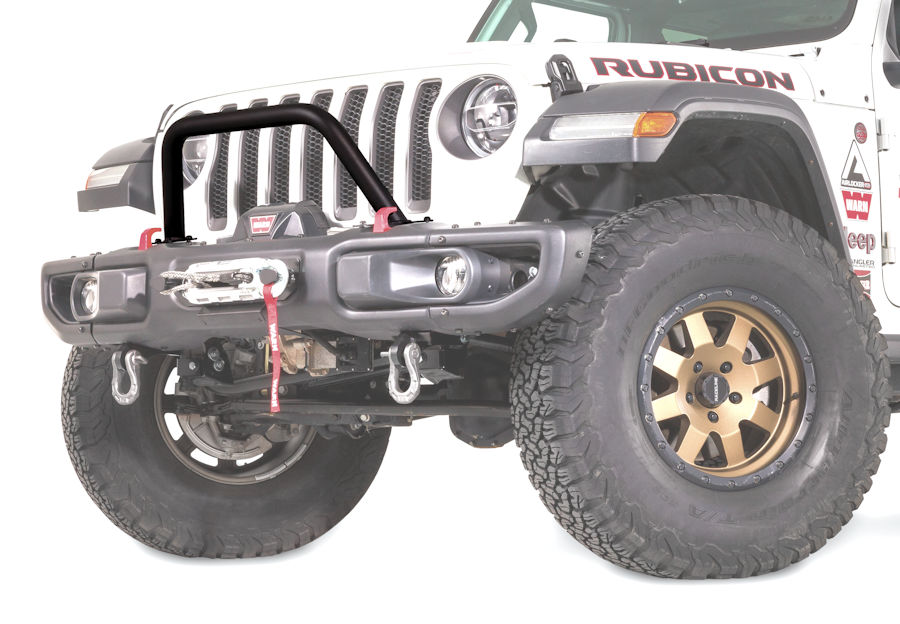 WARN Kühler Schutzrohr Jeep Wrangler JL Rubicon für OE US-Stoßstange