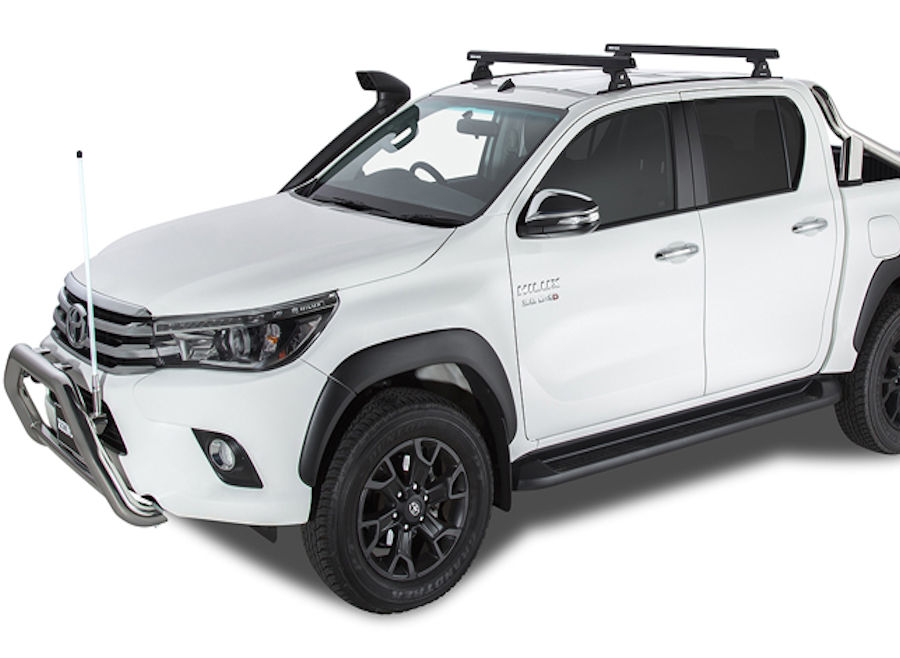 Rhino Rack HD Querträger 1250mm, (2) Hilux Doka 07/16 ->, Schienen+RLT600