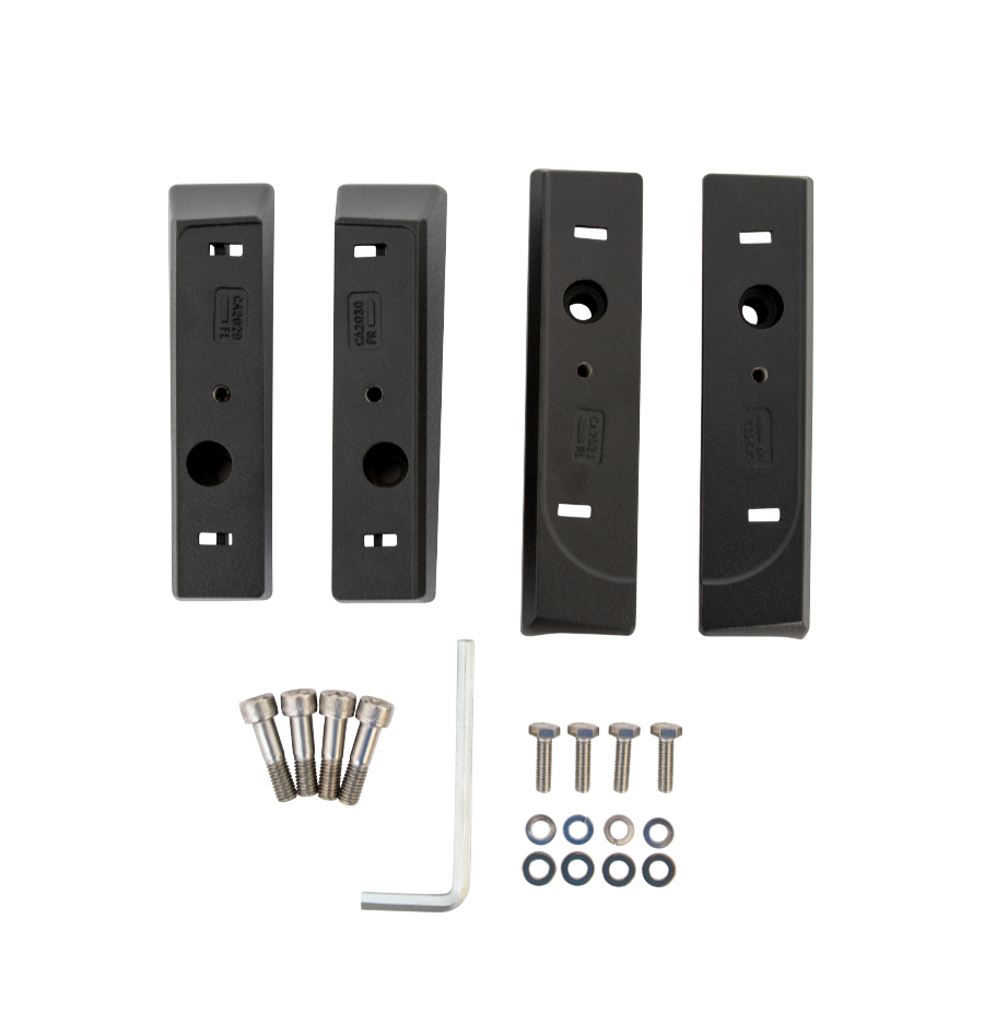 Rhino Rack Basiskit (4 Stück) TOYOTA Rav4, 5-trg, mit Reling, 05/19->